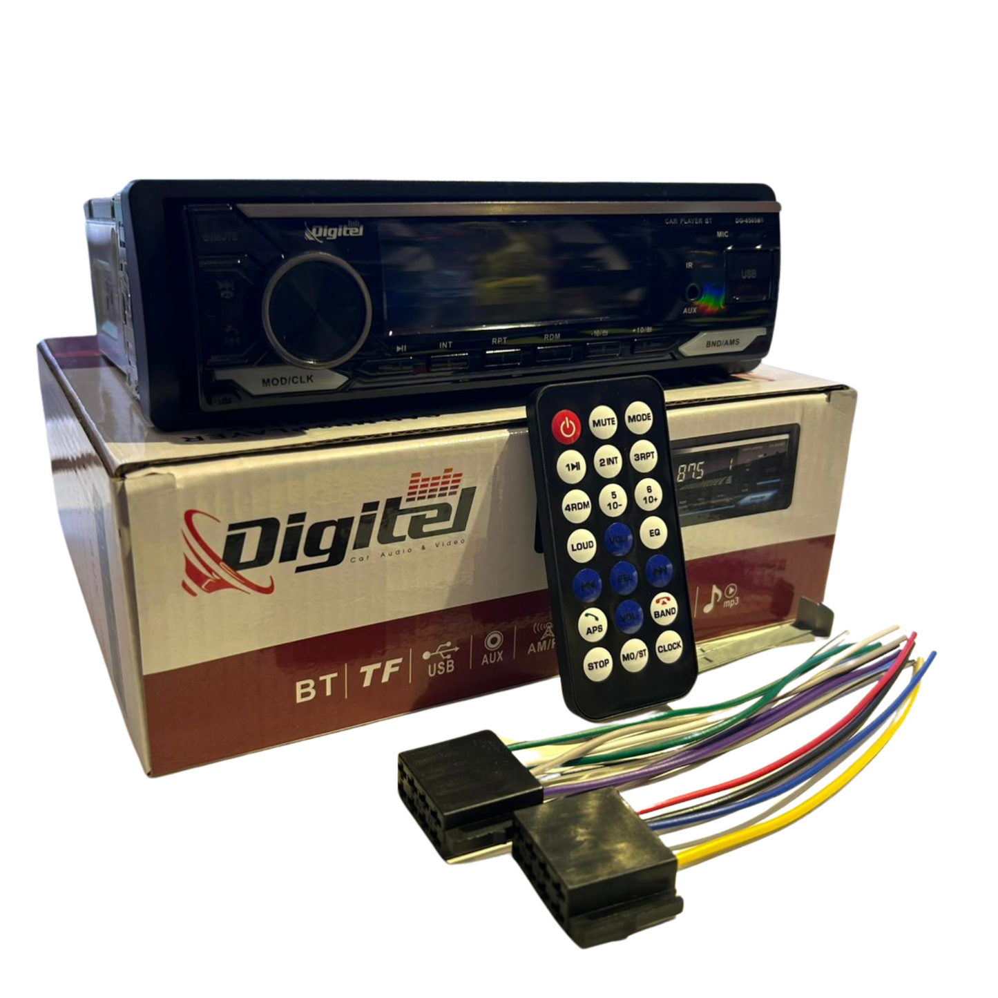 Radio Digitel 1 din Panel Desmontable