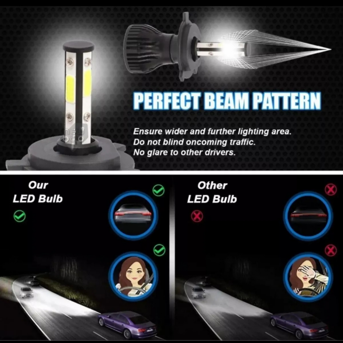 LED BLANCA K9 28000 mil lumen