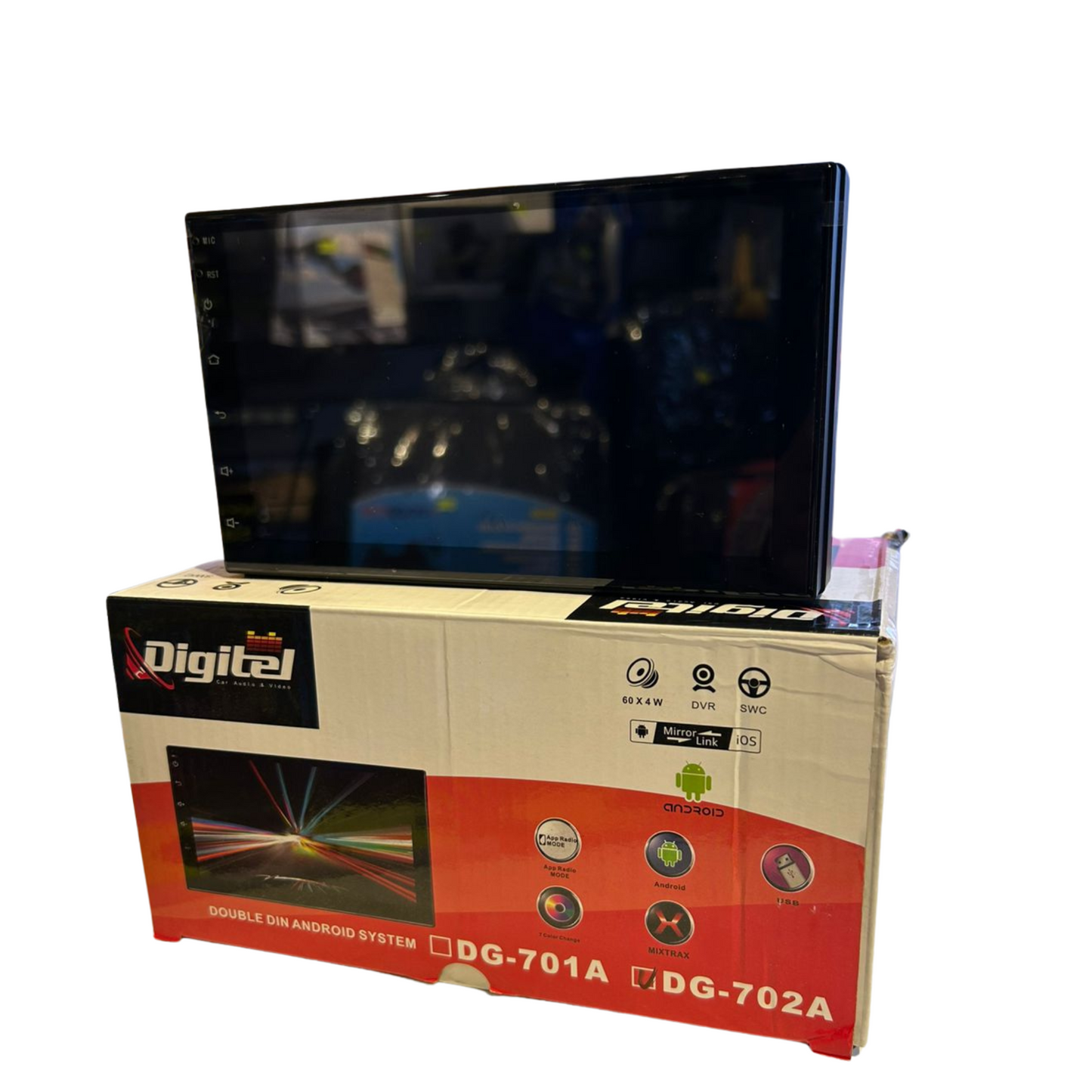 Radio Digitel Doble Din 7" Sistema Android