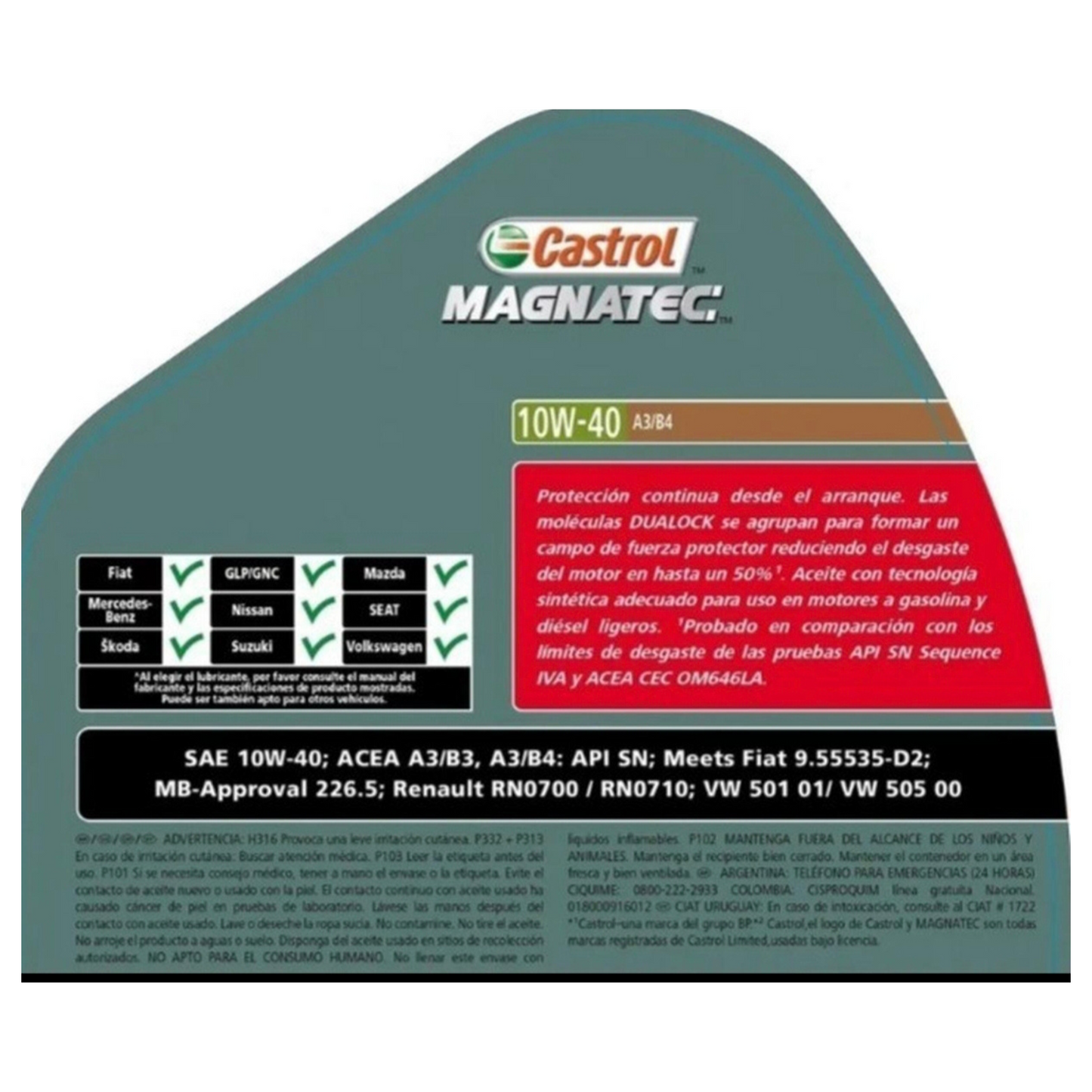 Castrol Magnatec 10W40