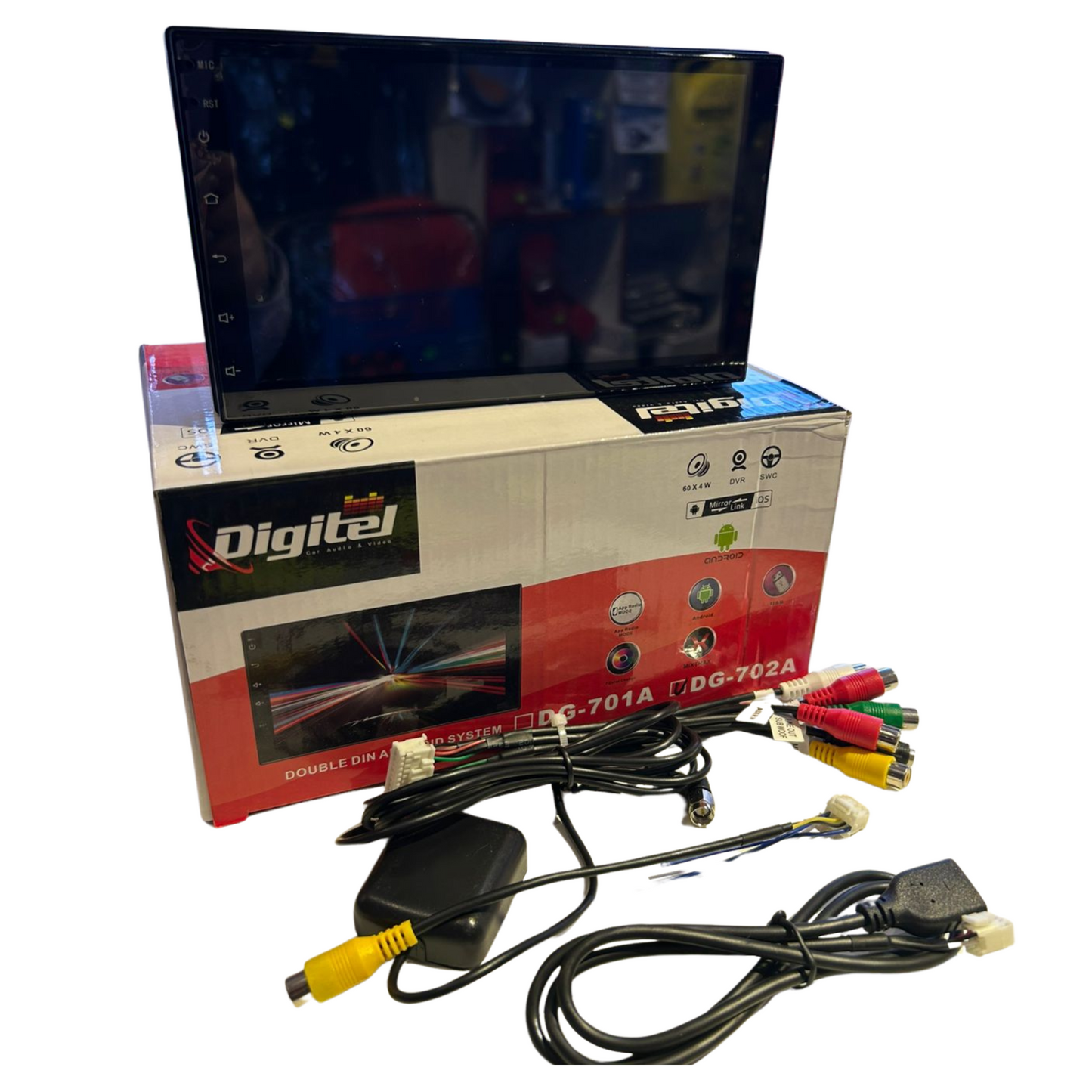 Radio Digitel Doble Din 7" Sistema Android